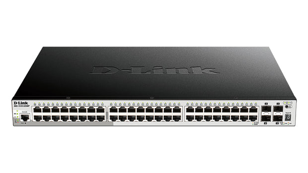 D-Link DGS-1510-20/E nätverksswitchar hanterad L2/L3 Gigabit Ethernet (10/100/1000) 1U Grå