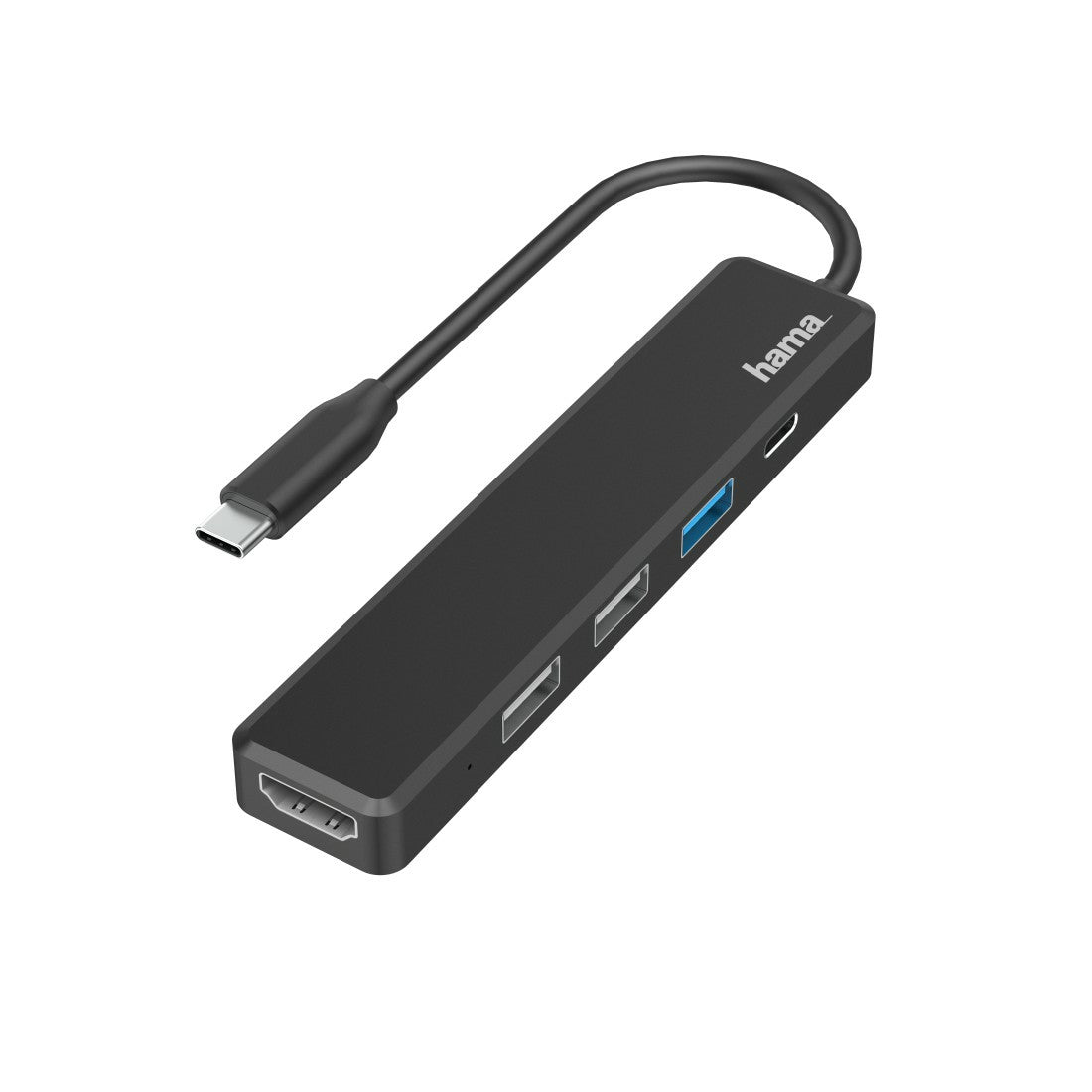 Hama 00200117 dockningsstationer för bärbara datorer USB 2.0 Svart