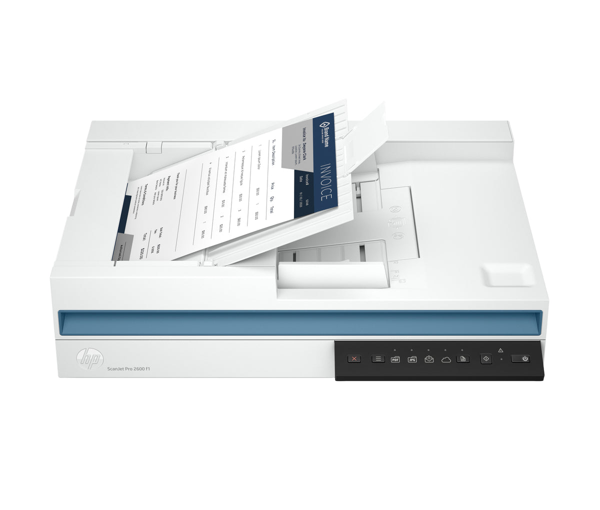 HP ScanJet Pro 2600 f1 Flatbäddsskanner 1200 x 1200 DPI A4 Vit