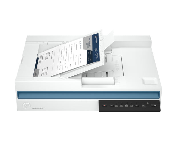 HP ScanJet Pro 2600 f1 Flatbäddsskanner 1200 x 1200 DPI A4 Vit