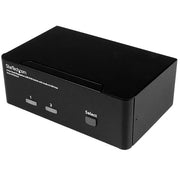 StarTech.com DisplayPort KVM-switch med 2 portar för dubbla skärmar