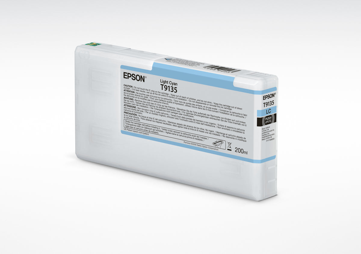 Epson T9135 Light Cyan Ink Cartridge (200ml) bläckpatron