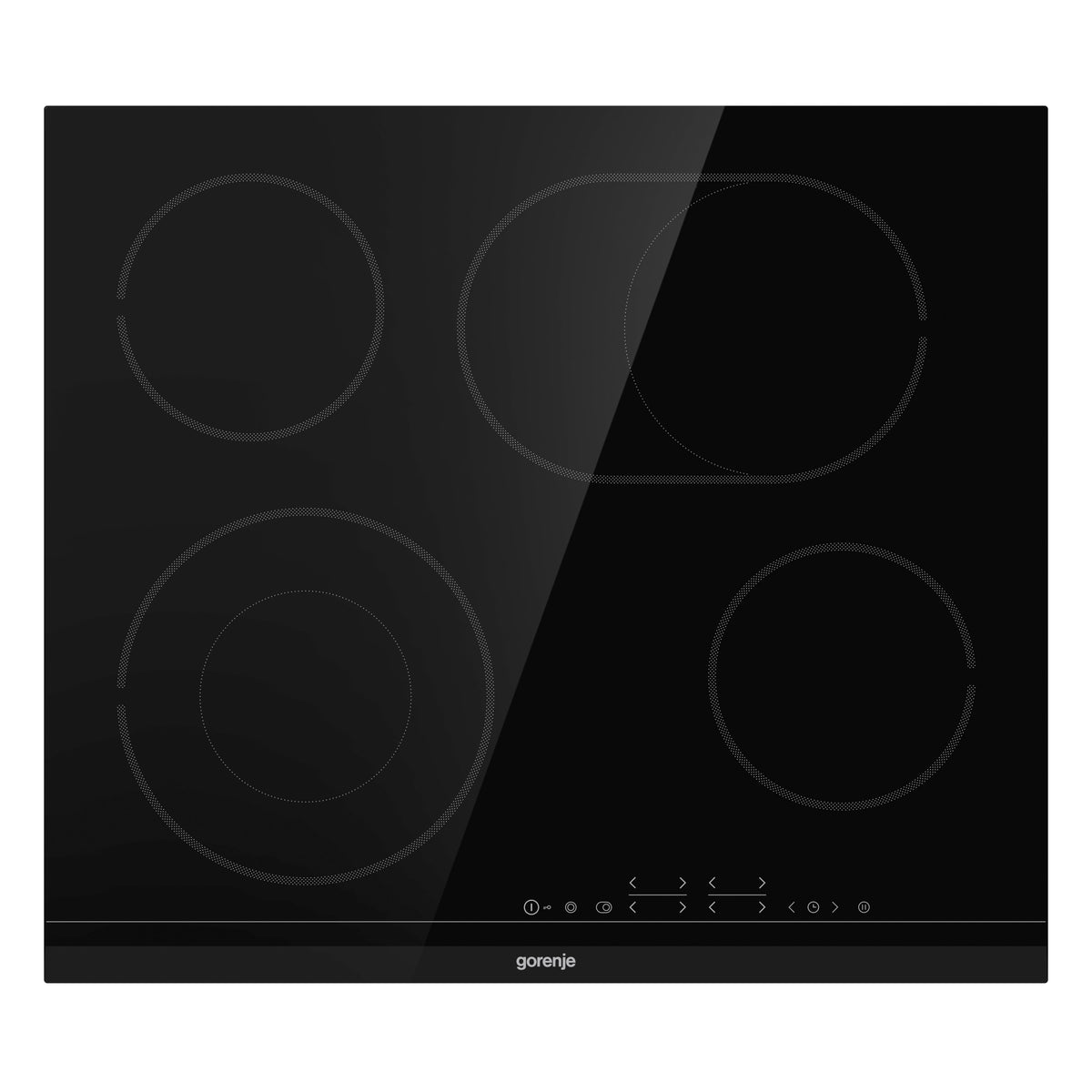 Gorenje ECT643BCSC Svart Inbyggd