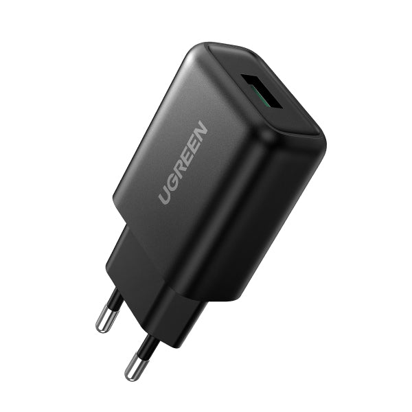 Ugreen 70273 mobilladdare Smartphone Svart USB Snabb laddning inomhus