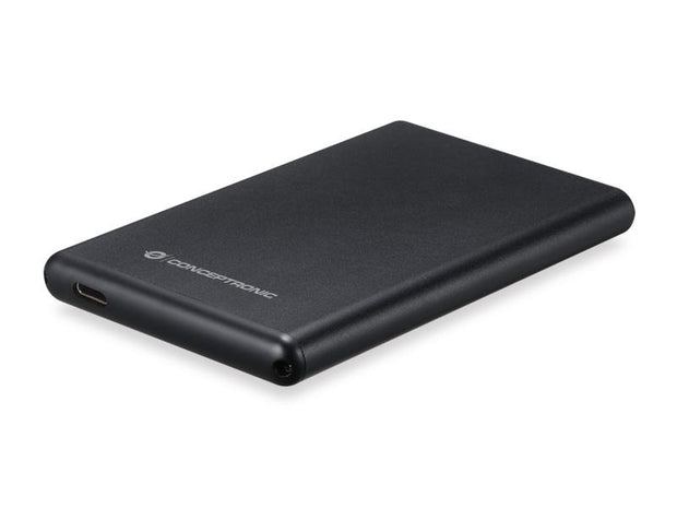 Conceptronic HDE02B Hölje för lagringsenheter HDD-hölje Svart 2.5"