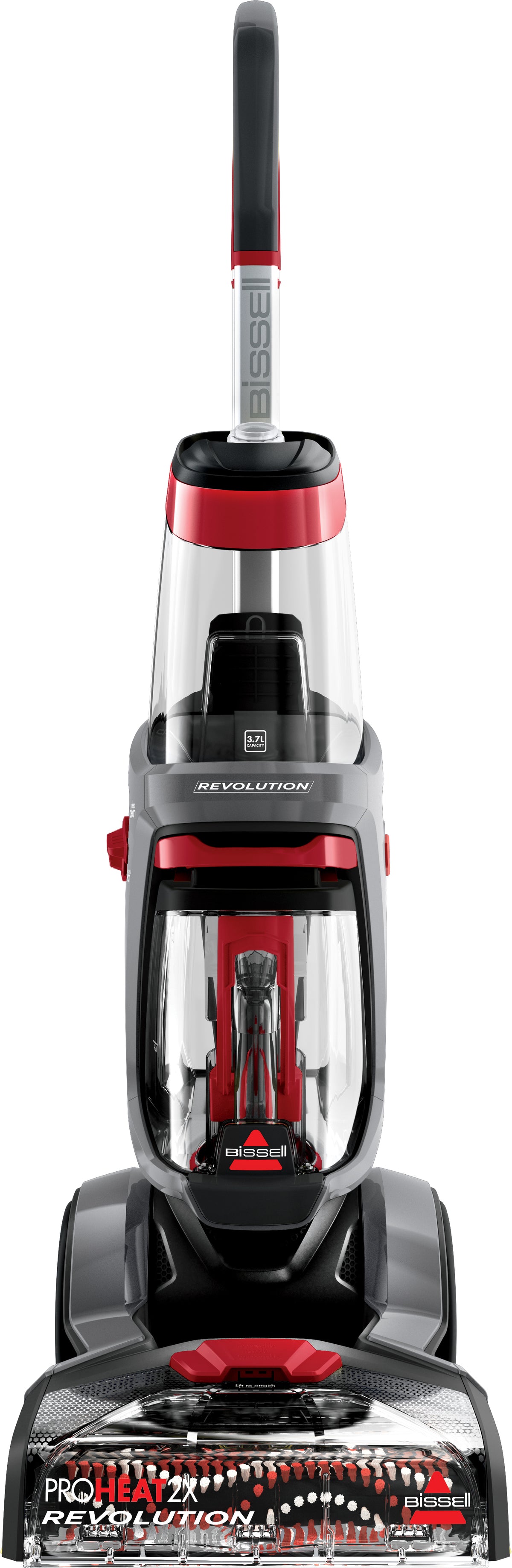 Bissell Revolution 2x ProHeat mattvätt Gå-bakom Djup Röd