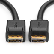 Ugreen 10212 DisplayPort-kabel 3 m Svart