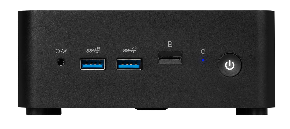 MSI Cubi NUC 1MG-007BDE 0.84L sized PC Svart 150U Intel SoC