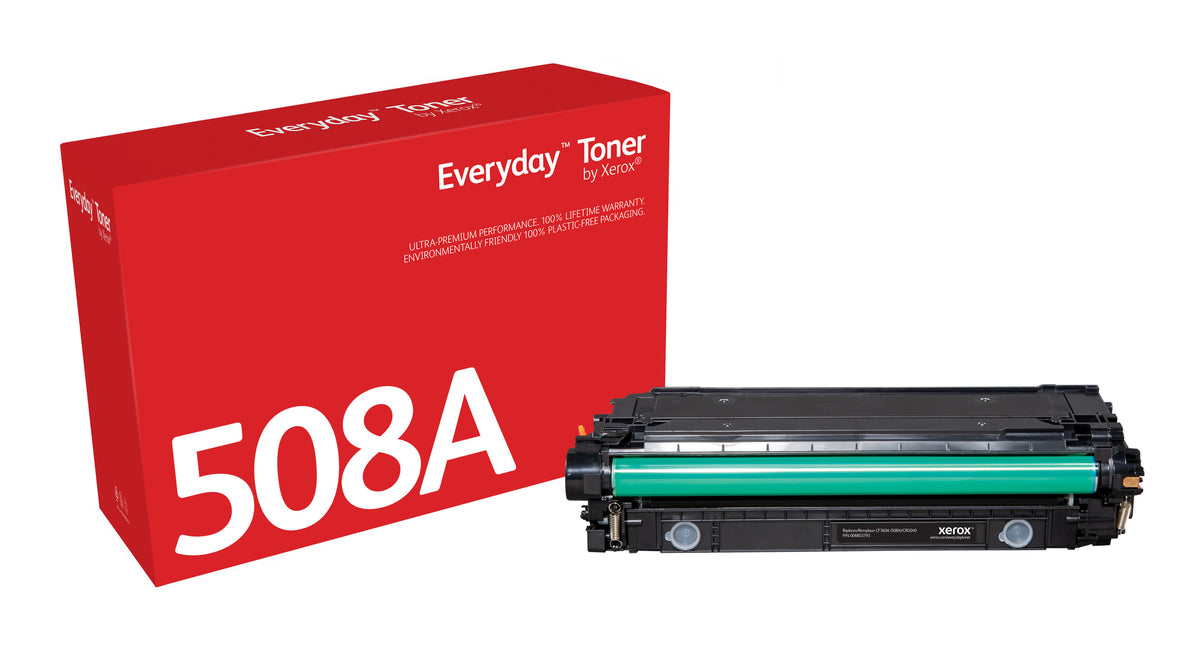 Everyday Svart Toner by Xerox compatible with HP 508A (CF360A)