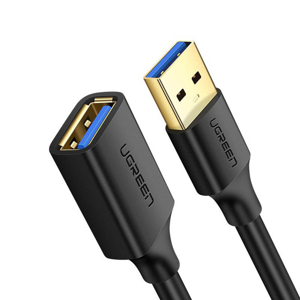 Ugreen US129 USB-kablar USB 3.2 Gen 1 (3.1 Gen 1) 0,5 m USB A 5 Gbit/s Svart