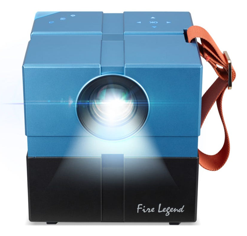 Acer AOPEN QH12a Standard throw-projektor 135 ANSI-lumen LED 720p (1280x720) Blå