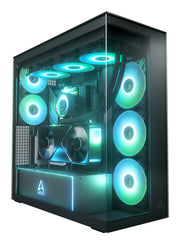 ARCTIC Xtender VG Black (Mirror Glass) Midi Tower Svart