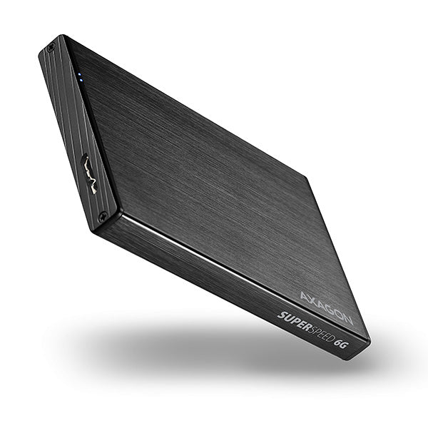 Axagon EE25-XA6 Hölje för lagringsenheter HDD- / SSD kabinett Svart 2.5"