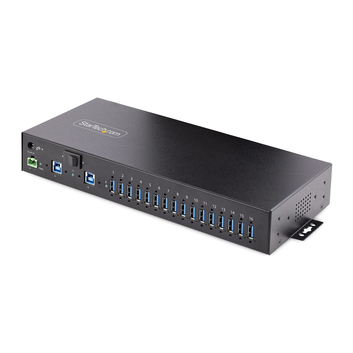 StarTech.com Industriell USB 3.0-hubb med 16 portar på 5 Gbps