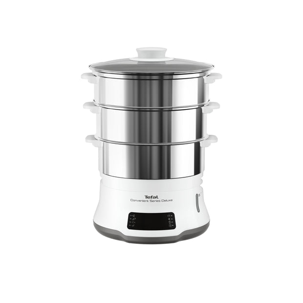 Tefal Convenient Series Deluxe VC502D ångkokare 3 korgar Bänkdiskmaskin 900 W