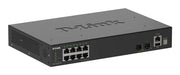 D-Link DGS-1530-10 hanterad L2 Gigabit Ethernet (10/100/1000) Svart