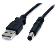 StarTech.com USB till 5,5 mm strömkabel
