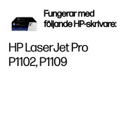 HP 85A svart LaserJet-tonerkassett