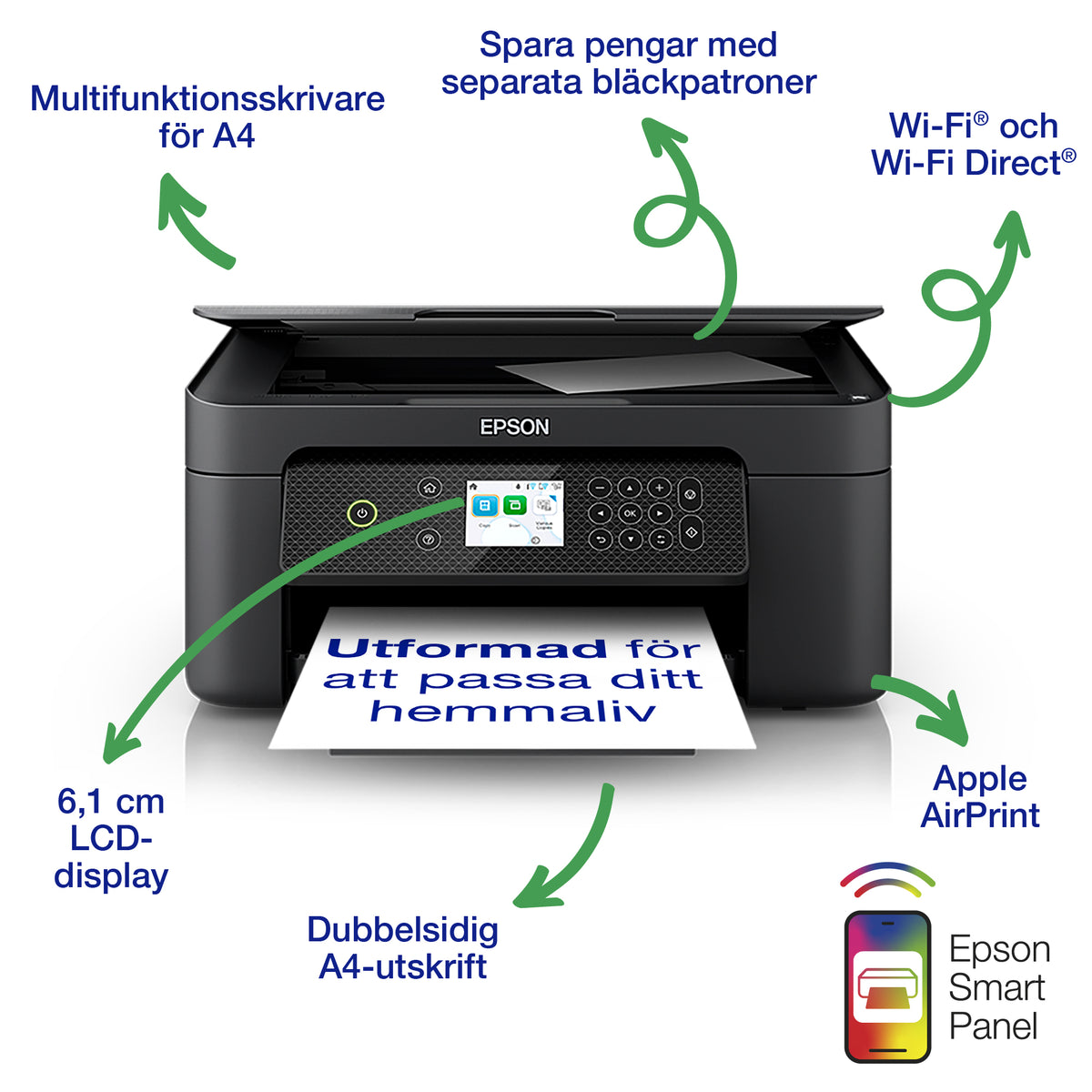 Epson Expression Home XP-4200 - Bläckstråleskrivare - Duplex