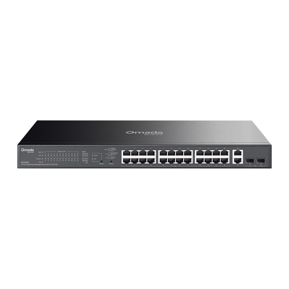 TP-Link ES228GP nätverksswitchar hanterad L2 Gigabit Ethernet (10/100/1000)