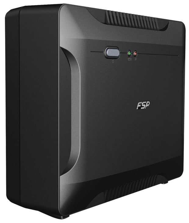 FSP Nano 600 strömskydd (UPS) Vänteläge (offline) 0,6 kVA 360 W 2 AC-utgångar