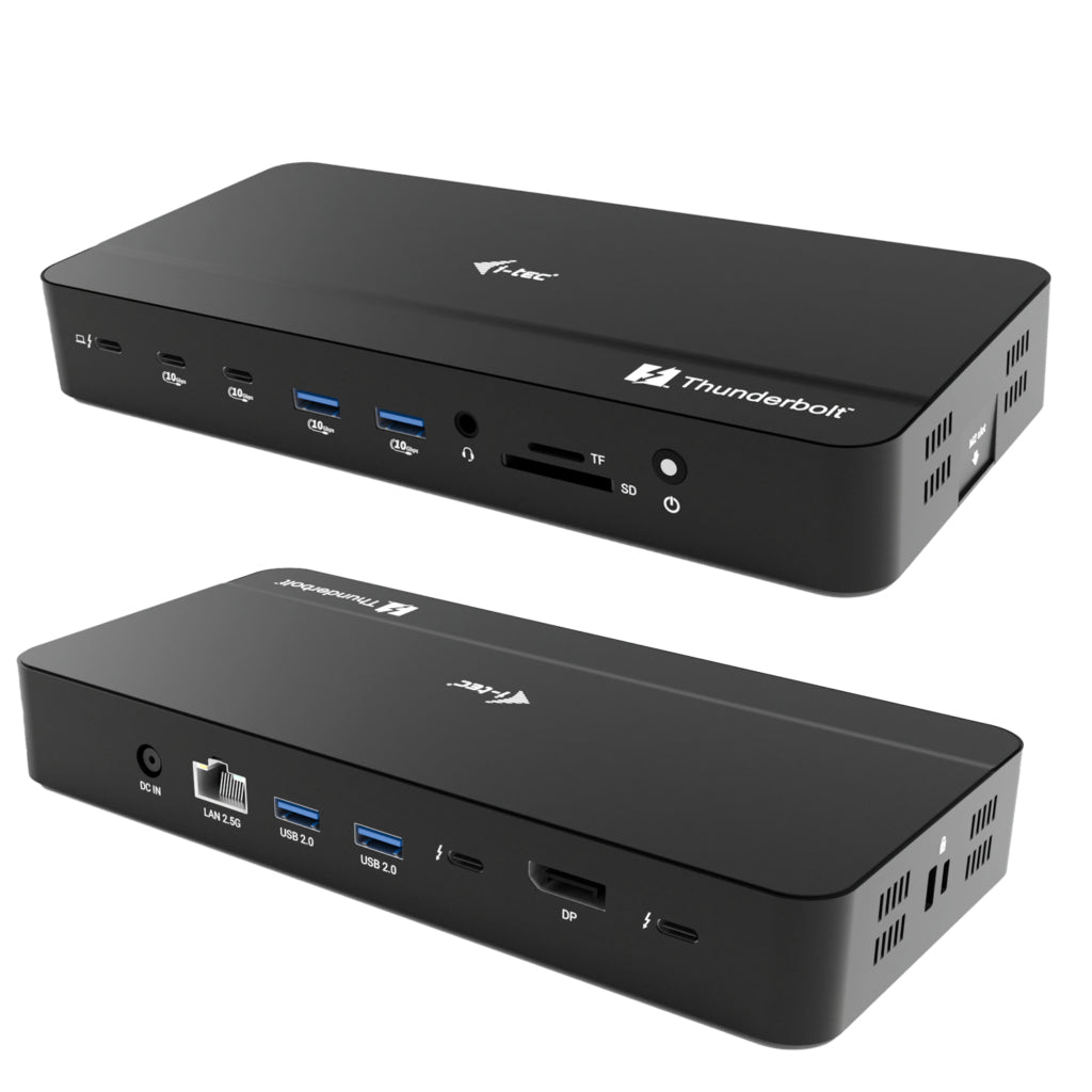 i-tec TB5TRIPLEDOCKM2PDUK dockningsstationer för bärbara datorer Kabel Thunderbolt 5