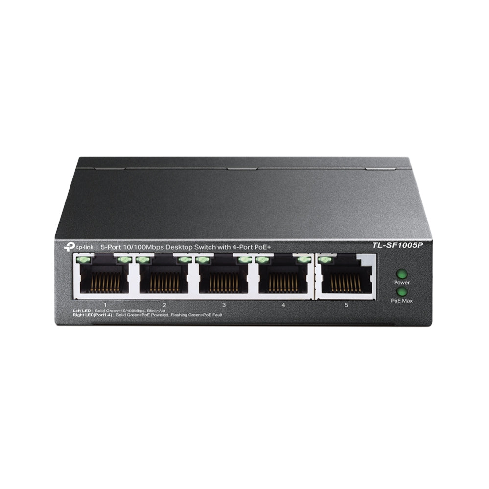 TP-Link TL-SF1005P Ohanterad Fast Ethernet (10/100) Strömförsörjning via Ethernet