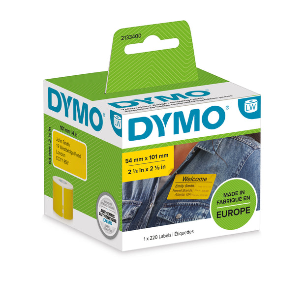 DYMO Stora LabelWriter-originaletiketter för mötes-/namnbricka