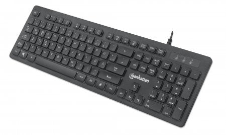 Manhattan 179485 tangentbord Spela USB Svart