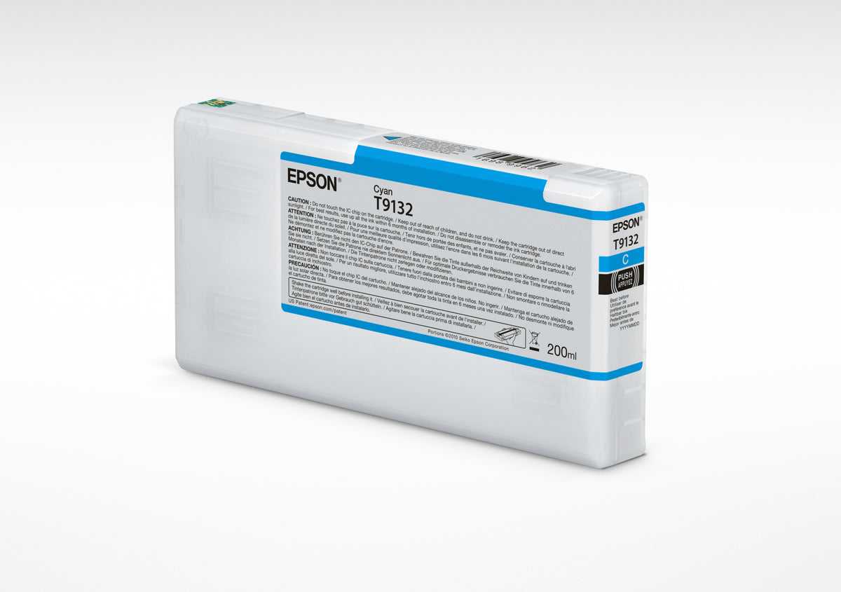 Epson T9132 Cyan Ink Cartridge (200ml) bläckpatron