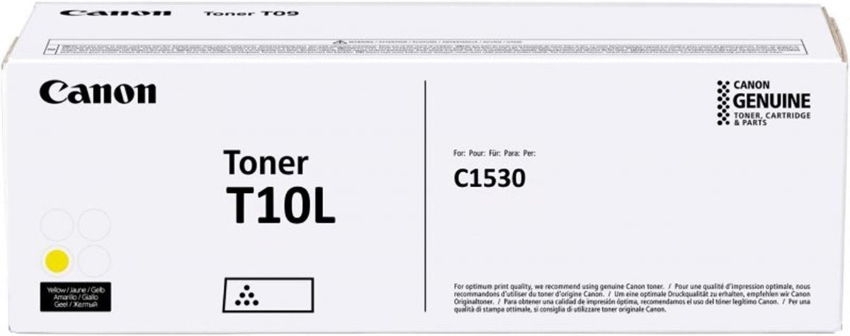Canon T10L Tonerkassett Original Gul