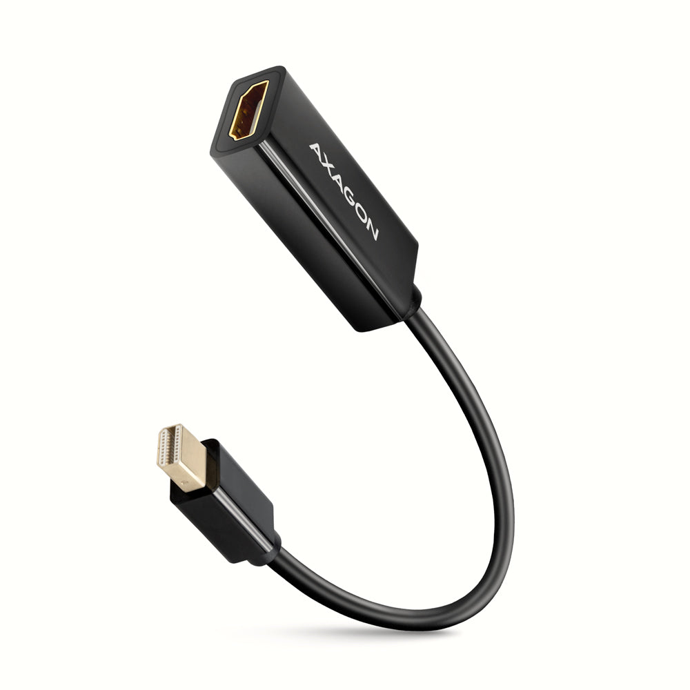 Axagon RVDM-HI14N videokabeladapter 0,15 m Mini DisplayPort HDMI Svart