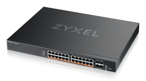 Zyxel XMG2230-28HP hanterad L2/L3 2.5G Ethernet (100/1000/2500) Strömförsörjning via Ethernet (PoE) stöd 1U