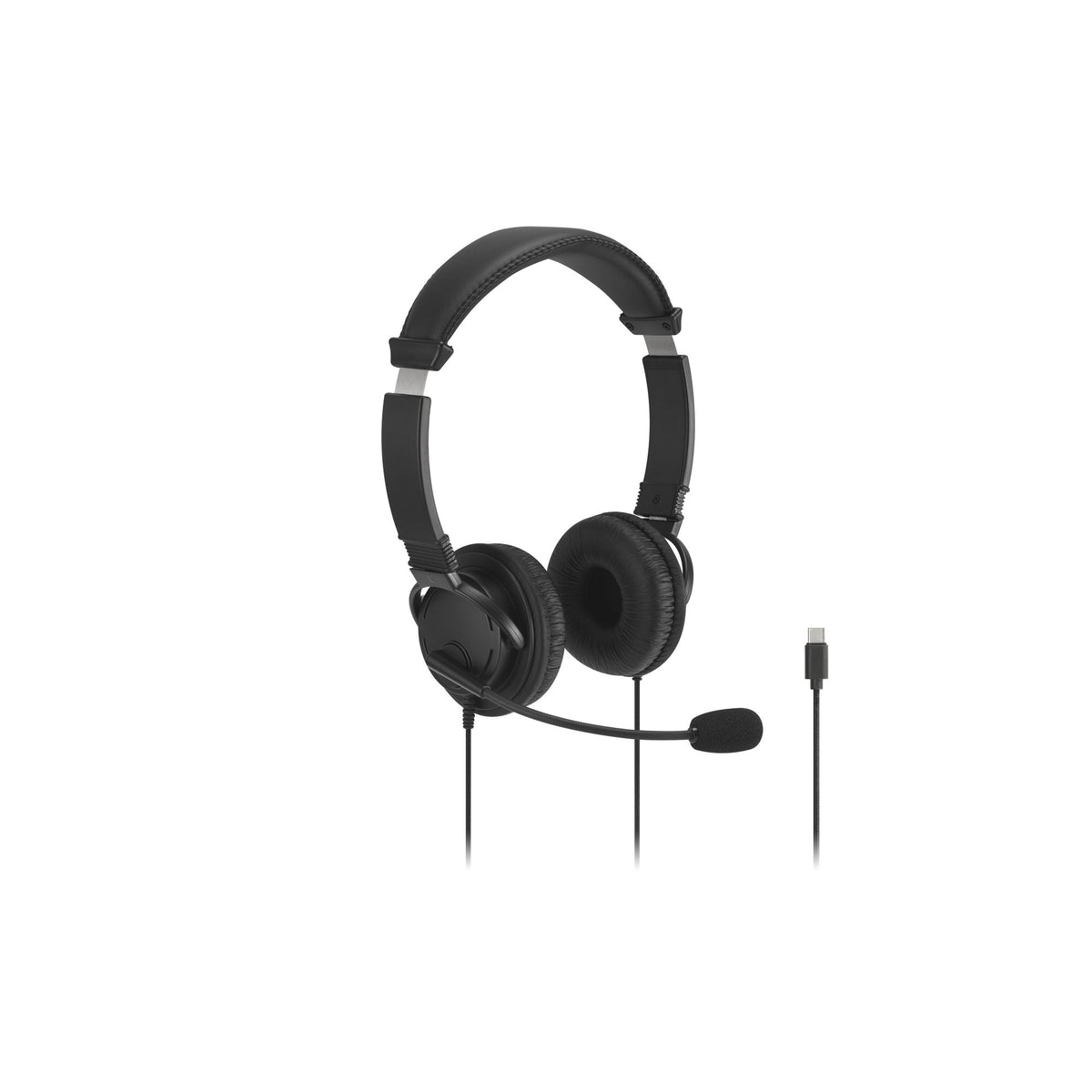Kensington Classic EQ USB-C Headset med mikrofon och volymkontroll