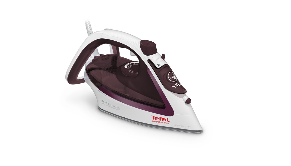 Tefal EasyGliss Plus FV5714 strykjärn Torr & Ångstrykjärn Durilium stryksula 2400 W