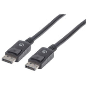 Manhattan 307116 DisplayPort-kabel 2 m Svart