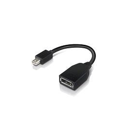 Lenovo 4X90L13971 DisplayPort-kabel Mini DisplayPort Svart