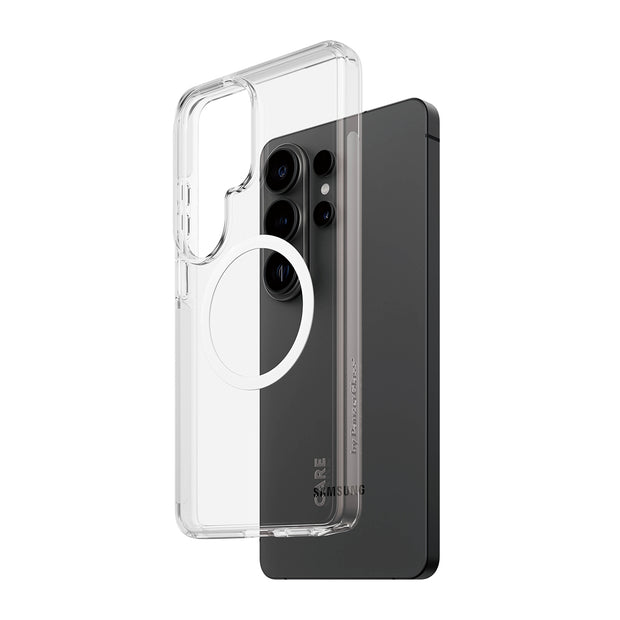 PanzerGlass CARE by Urban Explorer Case Transparent w. White Qi Samsung Galaxy S26