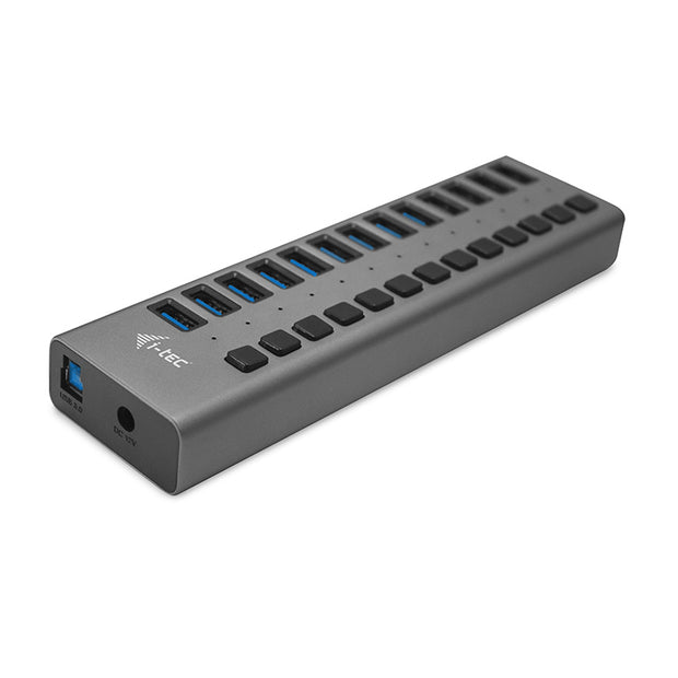 i-tec U3CHARGEHUB13 mobilladdare Universal Grå AC inomhus