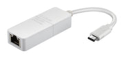 D-Link DUB-E130 nätverkskort Ethernet 1000 Mbit/s - 1x1G