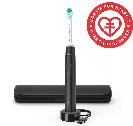 Philips Sonicare 3100 series 3100 series HX3673/14 Sonisk eltandborste + resefodral