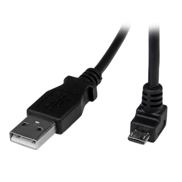 StarTech.com USBAUB2MD USB-kablar USB 2.0 2 m USB A Micro-USB B 0,48 Gbit/s Svart