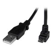 StarTech.com USBAUB2MD USB-kablar USB 2.0 2 m USB A Micro-USB B 0,48 Gbit/s Svart