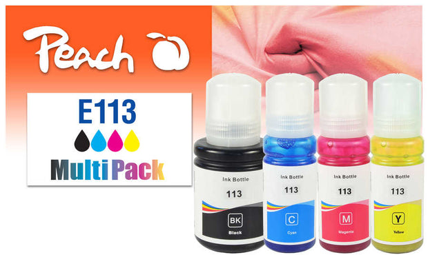 Peach 321322 bläckpatroner Kompatibel Standardavkastning Svart