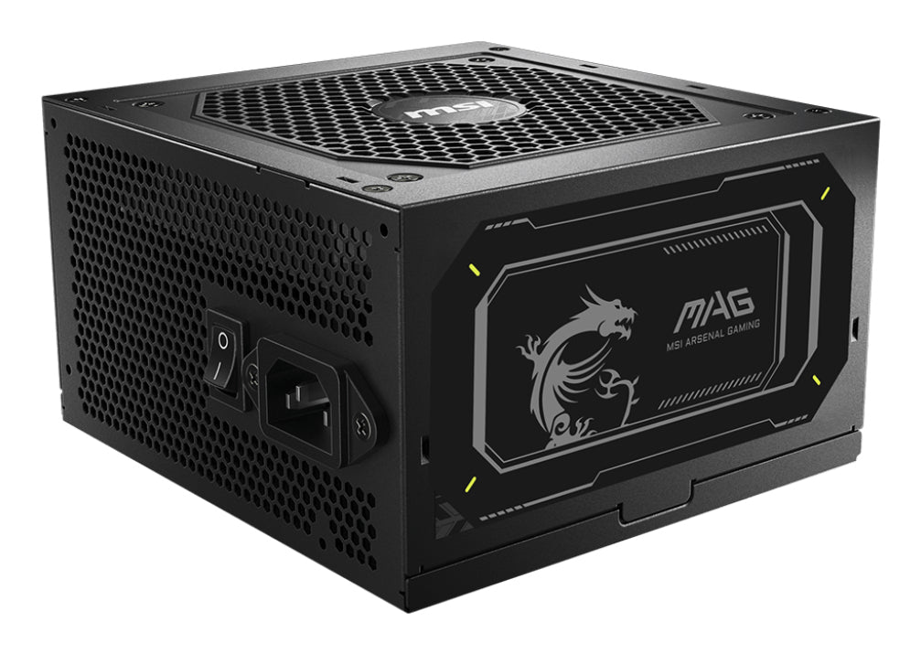MSI MAG A850GL PCIE5 II strömförsörjningsenheter 850 W 20+4 pin ATX Svart