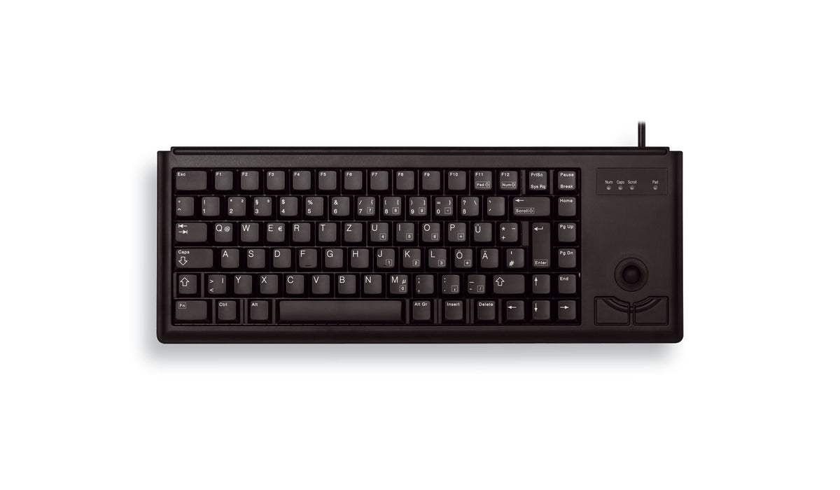 CHERRY G84-4400 tangentbord Universal USB QWERTZ tyska Svart