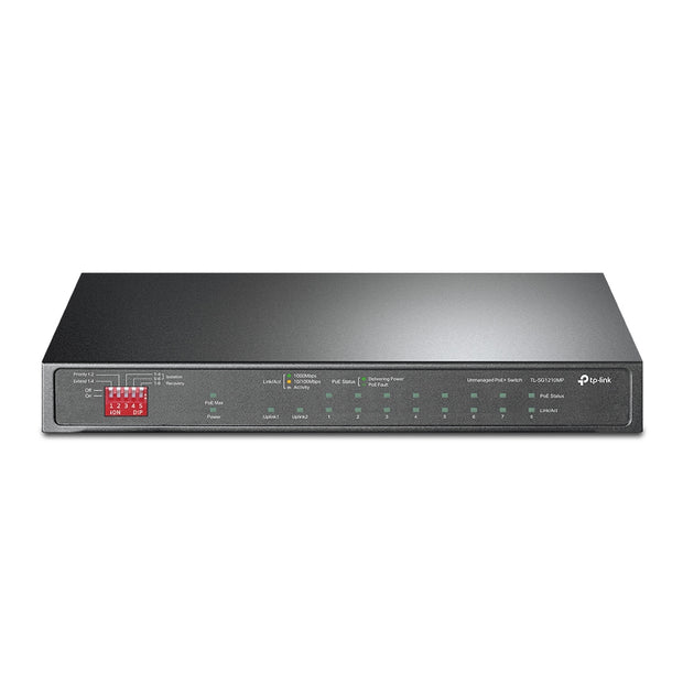 TP-Link TL-SG1210MP nätverksswitchar Ohanterad Gigabit Ethernet (10/100/1000)