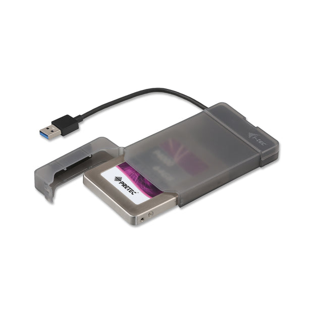 i-tec MYSAFEU313 Hölje för lagringsenheter HDD- / SSD kabinett Svart 2.5"