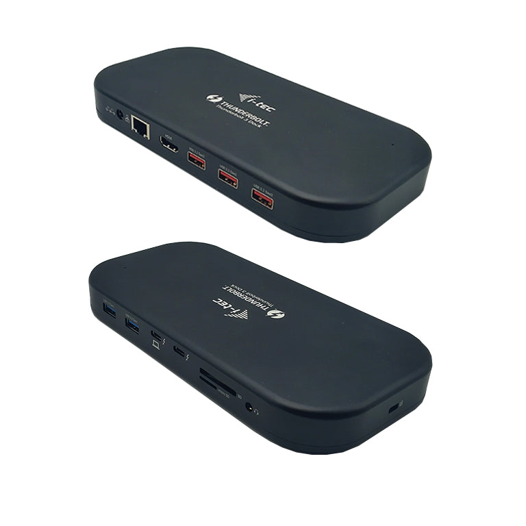 i-tec TB3HDMIDOCKPD dockningsstationer för bärbara datorer Kabel Thunderbolt 3 Svart