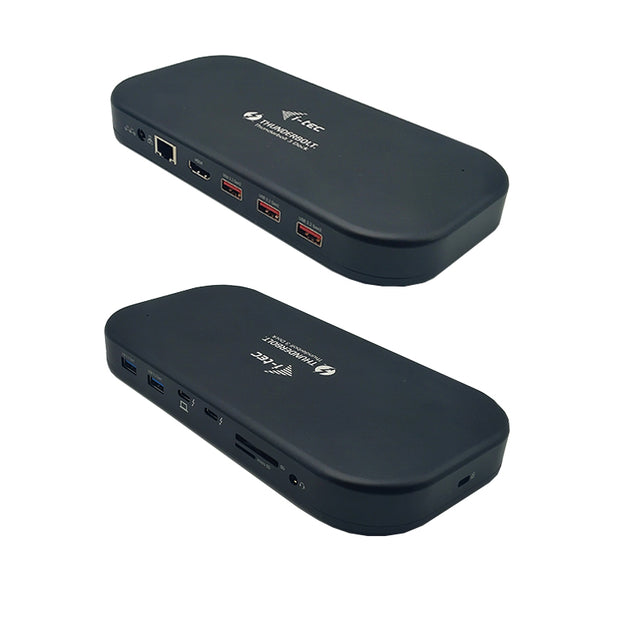 i-tec TB3HDMIDOCKPD dockningsstationer för bärbara datorer Kabel Thunderbolt 3 Svart